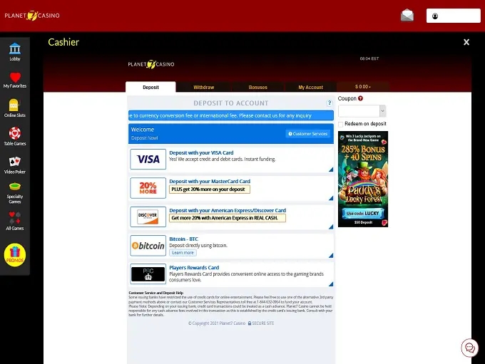 ice hockey casino bonus