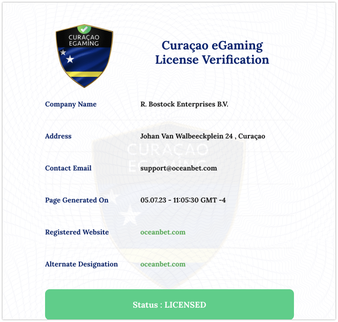 online casino table games